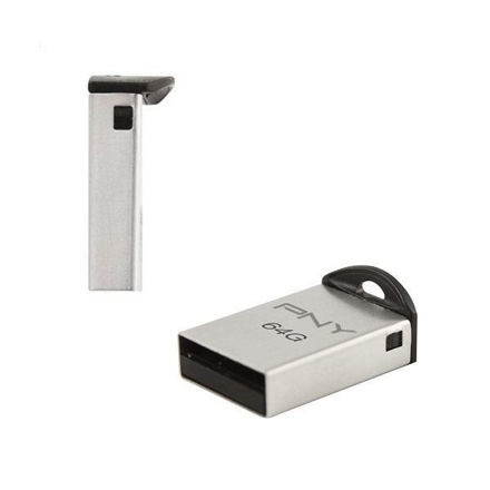 PNY Micro M2 64GB USB 2.0 Flash Drive luxiha