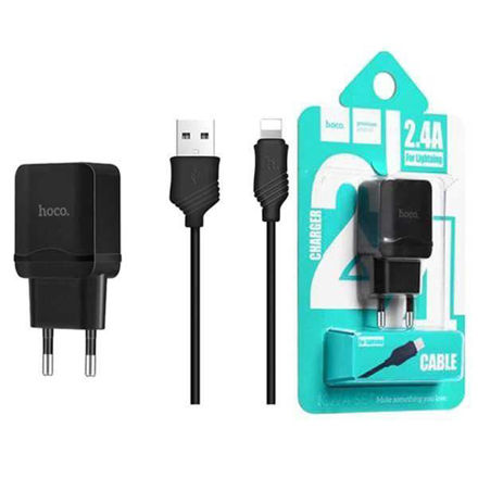 Hoco C۲۲A Charger + Lightning Cable luxiha