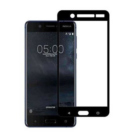 Nokia 5 All Adhesive Glass Black luxiha