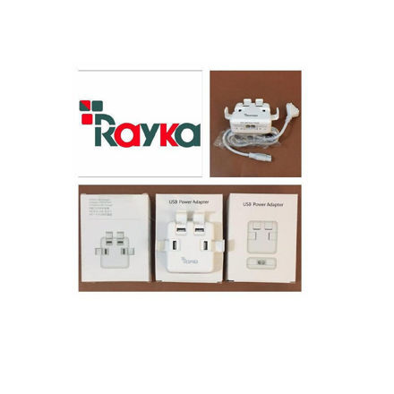 RAYKA 4 port usb charger 20 WATT luxiha