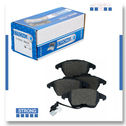 Strong front wheel brake pads of Jac s5 brand