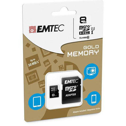 کارت حافظه امتک microSDHC 16GB UHS-I Class10 GOLD MEMORY