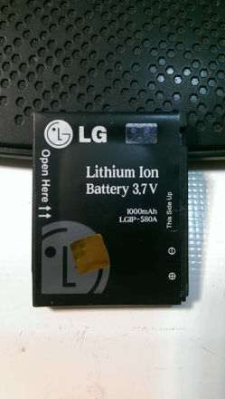 باتری اورجینال ال جی LGIP-580A ظرفیت 1000 میلی آمپر ساعت ( لوکسی ها - luxiha 0 )