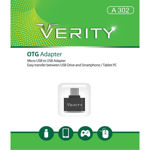 Verity A-۳۰۲ OTG micro USB to adapterluxiha