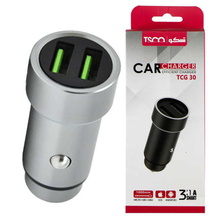 TSCO TCG 30 Car Charger With MicroUSB Cable luxiha