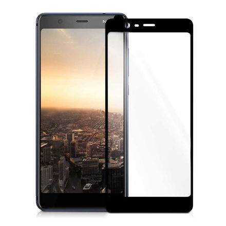 Black Full Cover Glass for Nokia 5.1 luxiha