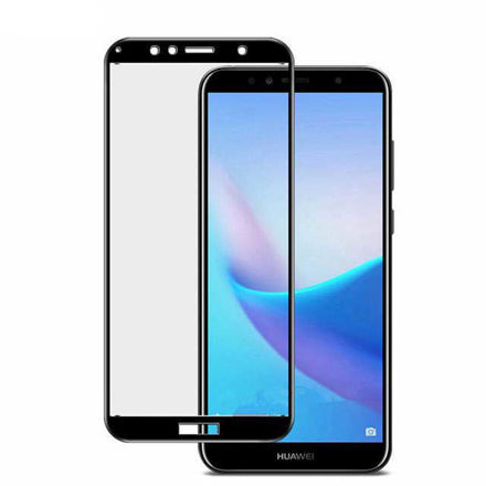 glass full blak Huawei Y7 Prime 2018 luxiha