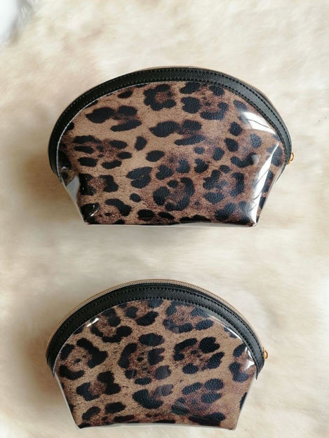 cosmetic bag 202 leopard big