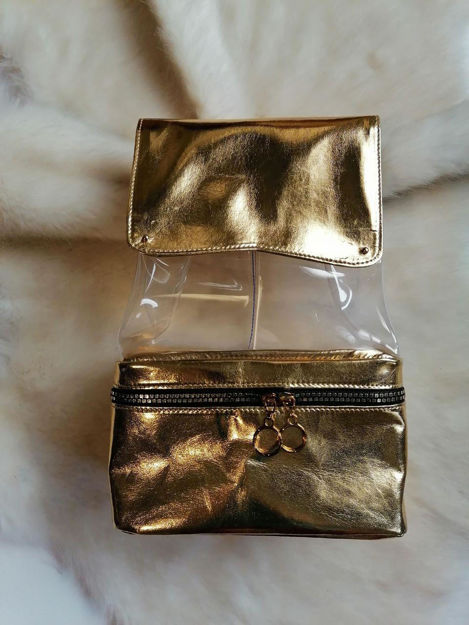 کیف آرایشی 200 طلایی