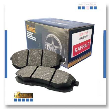 Naturally breathable MX 360 front wheel brake pads from Kamax brand