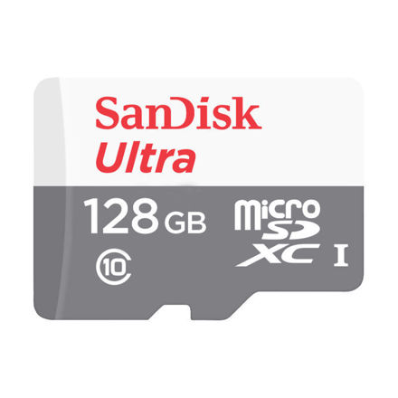 کارت حافظه و رم میکرو SDXC سن دیسک مدل Ultra کلاس 10 استاندارد UHS-I U1 سرعت 533X 80MBps ظرفیت 128 گیگابایت
