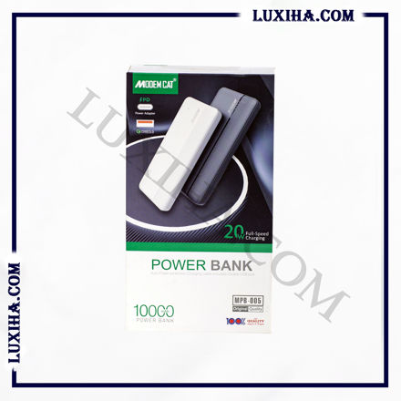 Power Bank Modem Cat 005 Type C and Android Power 10000, 20V Full Speed 3 Amps black